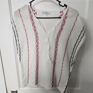 Suncoo Paris sleeveless sweater sz small.